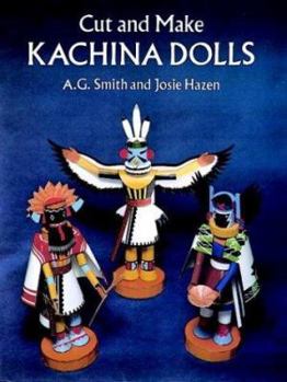 Paperback Cut and Make Kachina Dolls Book