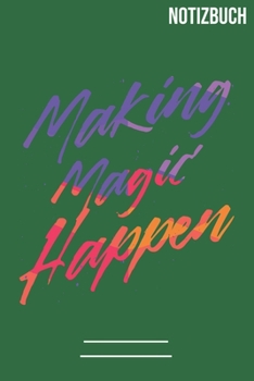 Notizbuch quadratisch Magie: A5  Notebook • 111 Seiten  • Extra  Kalender 2020 •  Einzigartig •  Kariert •  Karriert •  karo  • Geschenk • Geschenkidee (German Edition)