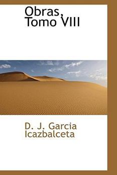 Paperback Obras, Tomo VIII Book