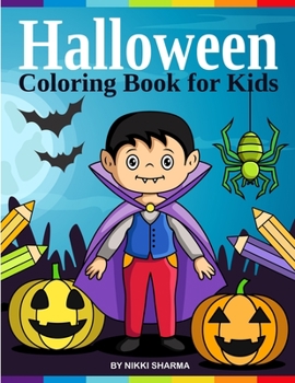 Paperback Halloween: Coloring Book for Kids Book