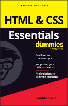 Paperback HTML & CSS Essentials for Dummies Book