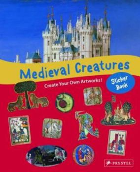 Paperback Medieval Creatures Sticker Book