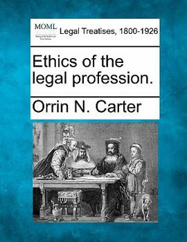 Paperback Ethics of the Legal Profession. Book