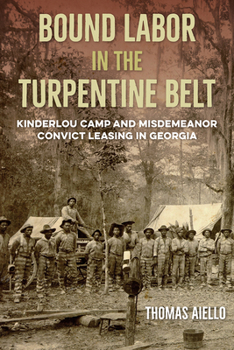 Paperback Bound Labor in the Turpentine Belt: Kinderlou Camp and Misdemeanor Convict Leasing in Georgia Book