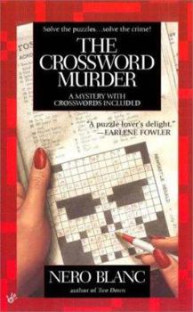 Mass Market Paperback The Crossword Murder [With 6 Crossword Puzzles Included] Book