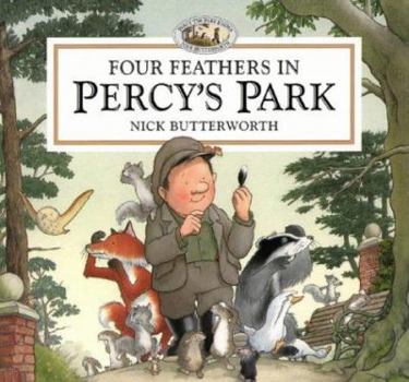 Four Feathers in Percy's Park (Percy the Park Keeper) - Book  of the Percy the Park Keeper