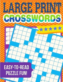 Paperback Classic Crossword Puzzles Book - Large Print Book