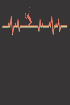 Paperback Notebook: Tennis Dot Grid 6x9 120 Pages Book