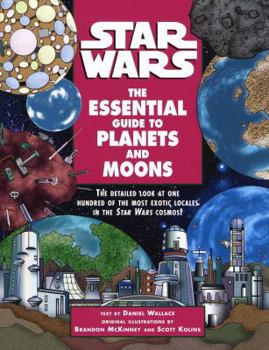Paperback The Essential Guide to Planets and Moons: Star Wars Book