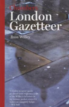 Paperback Chambers London Gazetteer Book