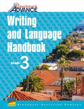 Spiral-bound Benchmark Advance Writing and Language Handbook (Grade 3) Book