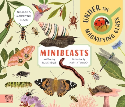 Hardcover Magic Cat Minibeasts Under the Magnifying Glass - Rosie Neave. Book