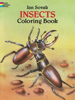 Paperback Insects Coloring Book