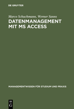 Hardcover Datenmanagement mit MS ACCESS [German] Book