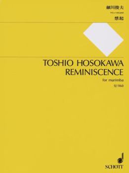Paperback Reminiscence: Marimba Solo Book