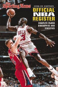 Paperback Official Nba Register 1998-99 Book