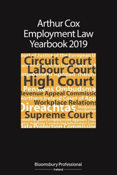 Paperback Arthur Cox Employment Law Yearbook 2019 Book