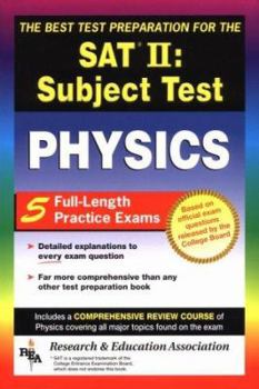 Paperback SAT II: Physics (Rea) - The Best Test Prep for the SAT II Book