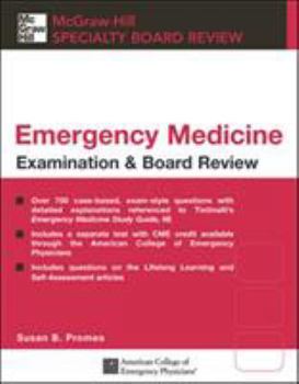 Paperback Tintinalli's Emergency Medicine Examination & Board Review (Mcgraw-hill Specialty Board Review) Book