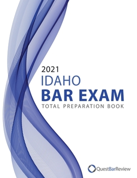 Paperback 2021 Idaho Bar Exam Total Preparation Book