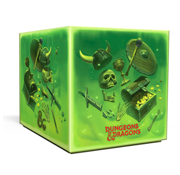 Misc. Gelatinous Cube Board Set (Dungeons & Dragons): 4 Foldable and Double-Sided Dry-Erase Boards in a Keepsake Box Book