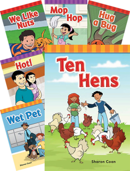 Paperback Short E, O, U Rimes Prek-1, 6-Book Set Book
