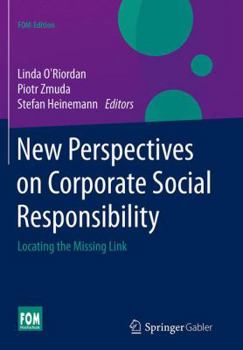 Paperback New Perspectives on Corporate Social Responsibility: Locating the Missing Link Book