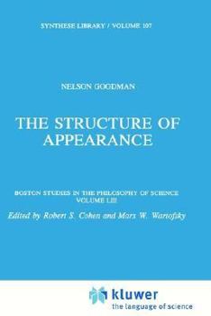 Hardcover The Structure of Appearance Book