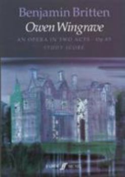 Paperback Owen Wingrave: Study Score Book