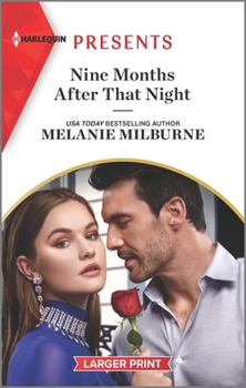 Mass Market Paperback Nine Months After That Night [Large Print] Book