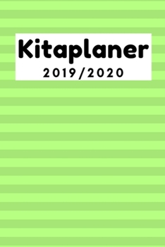 Kitaplaner 2019/2020: Erzieherplaner 2019 2020 | Terminkalender A5, Kindergarten & Kita Planer, Kalender (German Edition)