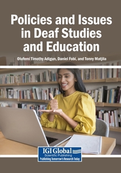 Paperback Policies and Issues in Deaf Studies and Education Book