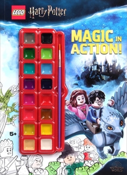 Paperback Lego Harry Potter: Magic in Action! Book