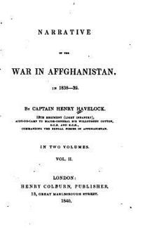Paperback Narrative of the War in Affghanistan in 1838-39 Book