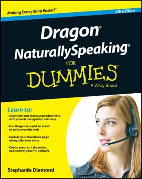 Paperback Dragon Naturallyspeaking for Dummies Book