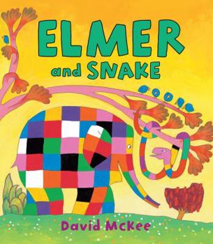 Hardcover Elmer and Snake Book