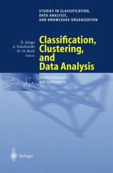 Paperback Classification, Clustering, and Data Analysis: Recent Advances and Applications Book