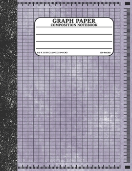 Graph Paper Composition Notebook: Math and Science Lover Graph Paper Cover Watercolor (Quad Ruled 4 squares per inch, 100 pages) Birthday Gifts For Math Lover Teacher,Student Notebook