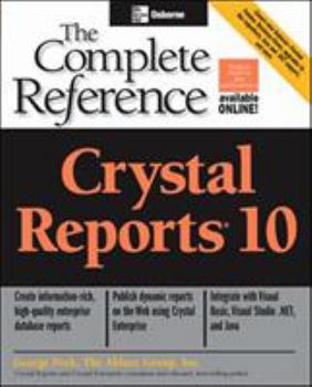 Paperback Crystal Reports 10 Book