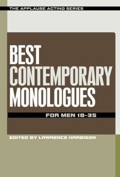 Paperback Best Contemporary Monologues for Men 18-35 Book