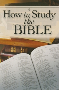 Paperback How to Study the Bible Book
