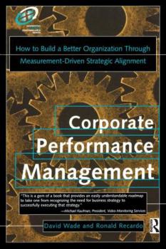 Hardcover Corporate Performance Management Book