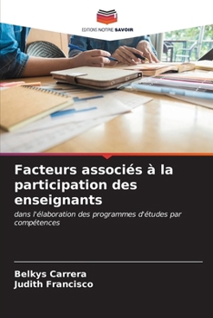 Paperback Facteurs associés à la participation des enseignants [French] Book
