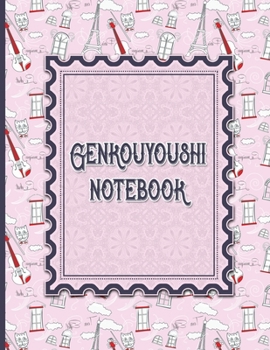 Paperback Genkouyoushi Notebook: Hiragana And Katakana Workbook, Japanese Writing Notebook Book
