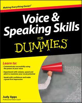 Paperback Voice & Speaking Skills for Dummies [With CD (Audio)] Book