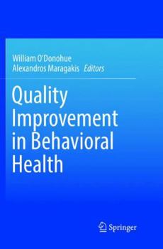 Paperback Quality Improvement in Behavioral Health Book