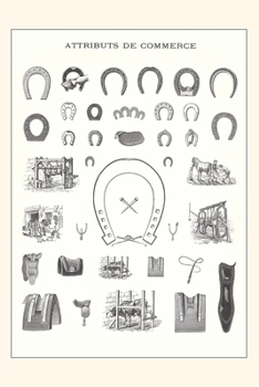 Paperback Vintage Journal Horseshoes Book