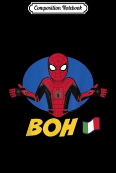 Composition Notebook: Marvel Spider-Man Far From Home BOH French Flag Portrait  Journal/Notebook Blank Lined Ruled 6x9 100 Pages