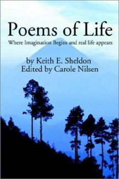 Paperback Poems of Life: Where Imagination Begins and real life appears Book
