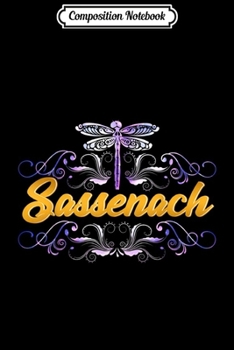 Composition Notebook: Sassenach Outlander Blue Dragonfly Woman  Journal/Notebook Blank Lined Ruled 6x9 100 Pages